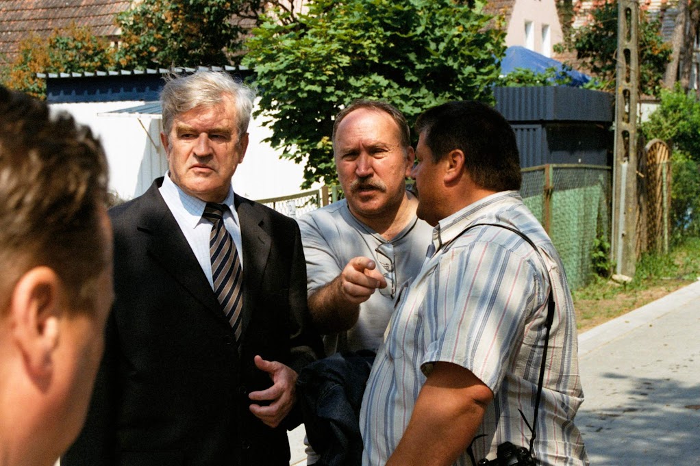 Uczestnicy V Zjazdu Rodu Rodziewiczów w rozmowie podczas spotkania w Międzywodziu, 2006 rok